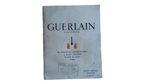 Guerlain tarif parfumerie - 📚,