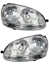 PHARE AVANT GAUCHE + DROIT ELECTRIQUE POUR VW GOLF V, JETTA III 10.03-10.10 H7