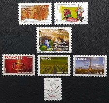 Poste France. Timbres auto-adhésifs année 2009a.