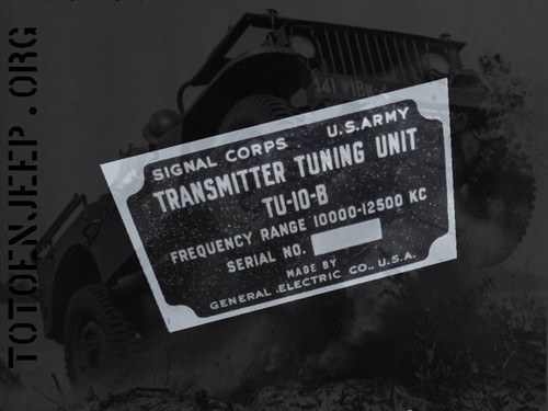 Radio jeep us ww2 - tu-10,