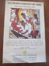 Pierre Farel Small Formats Christmas Exhibition Poster 60 cm by 40 cm 285