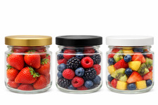 Bocaux 106 ml avec couvercle