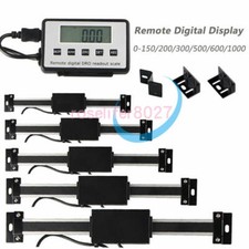 DRO Digital Readout Linear Scale Magnet Remote LCD Display CNC Milling Lathe