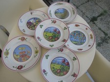 HANSI.   6  ASSIETTES