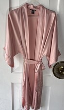 Victoria's Secret Pink  Very Sexy Short Satin Robe Size XS