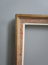Antique Gold Edge Molded Wooden Frame