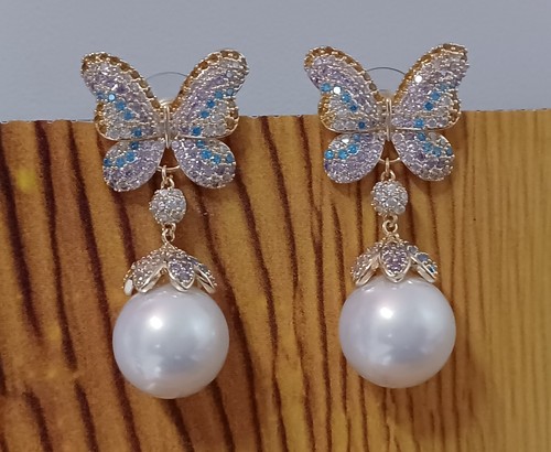 Boucles oreilles papillon et - boucles,