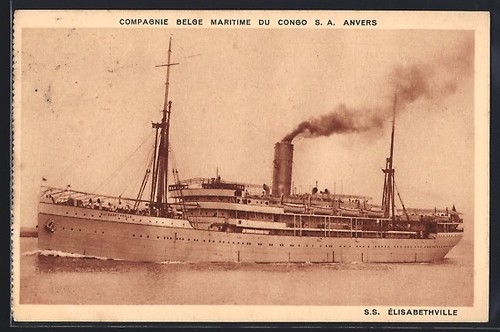 Carte postale compagnie - carte, belge