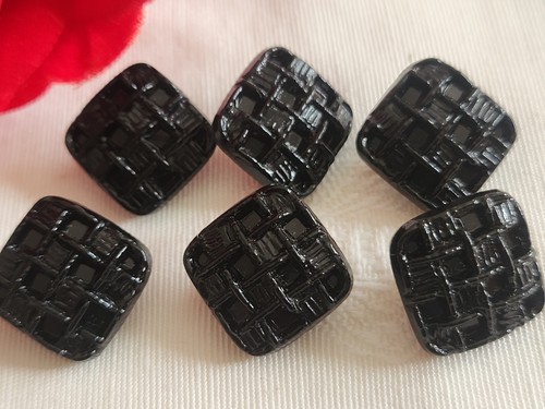 Lot boutons anciens verre - boutons,