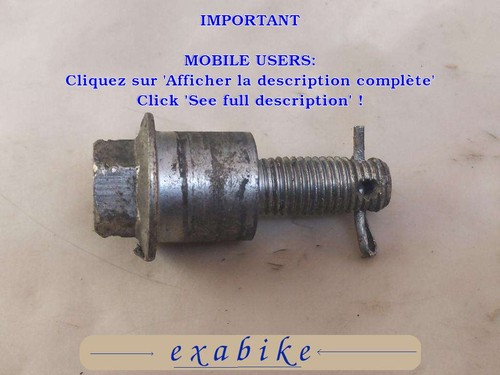 Vis barre de - la, frein