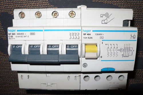 Disjoncteur differentiel tetra - differentiel,