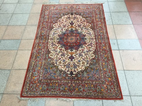 Tapis ancien persan naïn - ancien,