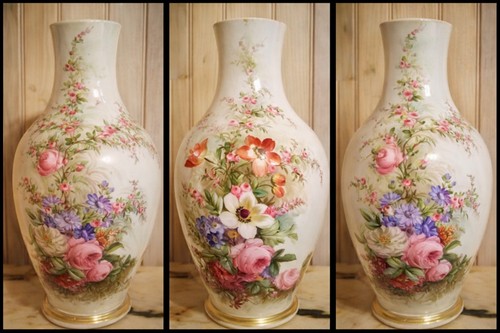 Baccarat grand vase - ,