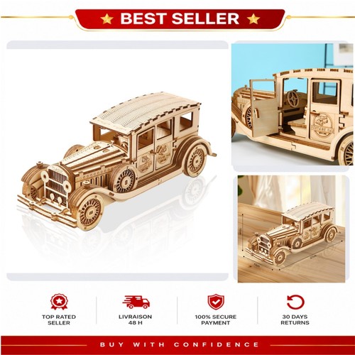 Puzzle bois voiture de - puzzle,