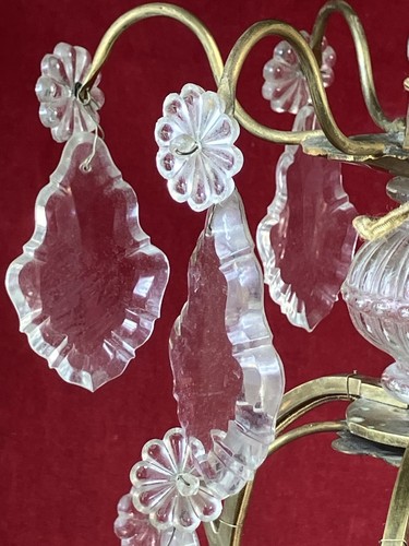 Petit lustre cage style louis - lustre,