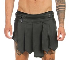 Gladiateur Jupe Kilt Cuir