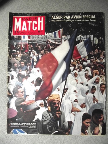 Paris match 477 05 - match, 31-05-1958