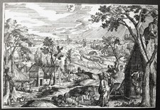 Eau-forte 17è d’après Hans