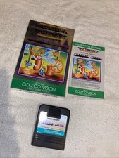 Colecovision Frantic Freddy Video game with Manual, and box. Untested. Nice!