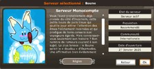 compte dofus rétro monocompte