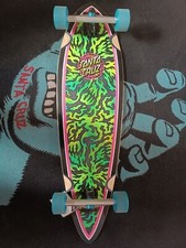 longboard santa cruz neuf avec etiquettes obscure dot cruzer pintail