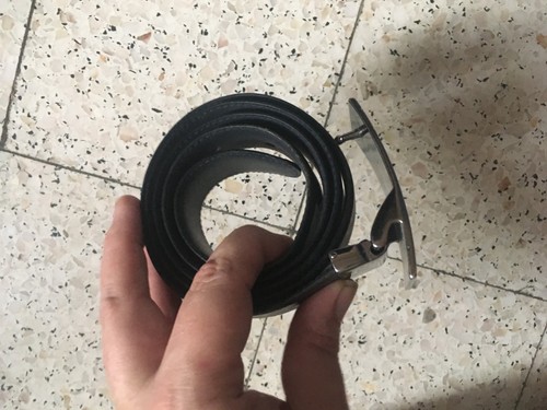 Ceinture homme cuir noir - cuir,