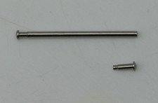 BIG HEAD Friction tube pin pins clasps straps bracelets rivet end 10mm - 24mm