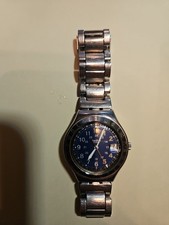 Montre femme Swatch Irony argentée pile neuve parfait état de fonctionnement