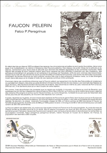 Document officiel 1984 - officiel, les
