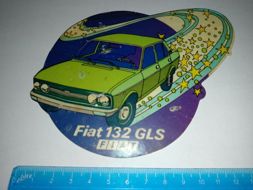 Autocollant pub fiat 132 - autocollant,