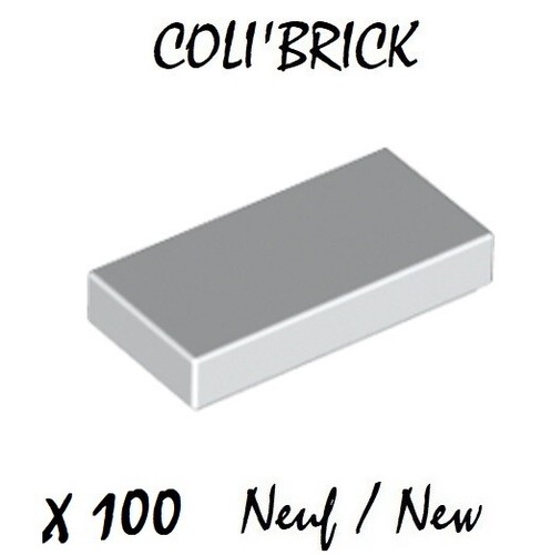 Lego 3069b 100x - plaque, lisse