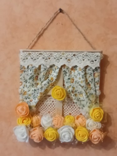 Déco fenêtre fait main - fenêtre,