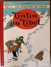 Album BD "Tintin au Tibet" Fac-similé EO de 1960