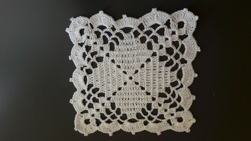 Lot napperons au crochet - de,