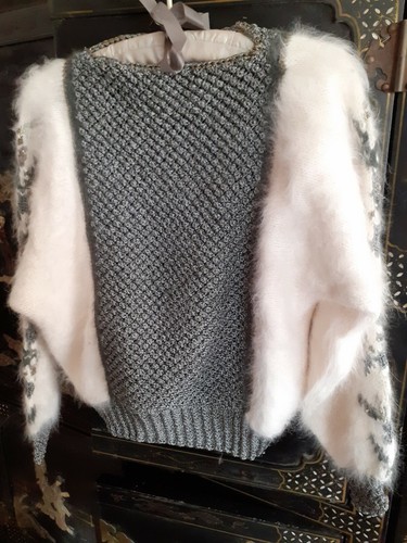 Superbe pull angora - ,