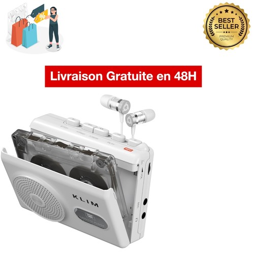 Lecteur cassette audio - cassette, k9