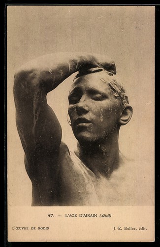 Carte postale sculpture age - carte, l'age