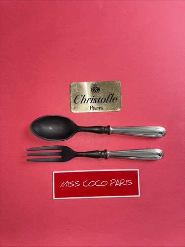 Christofle beads salad service - christofle,