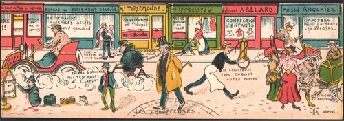 Carte double les - double, chauffeuses