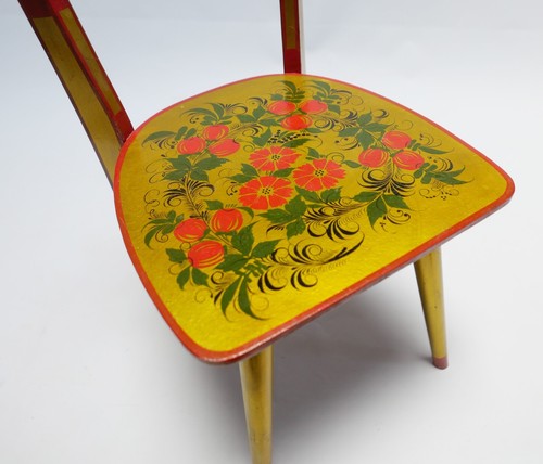 Chaise enfant russe ancienne - enfant,