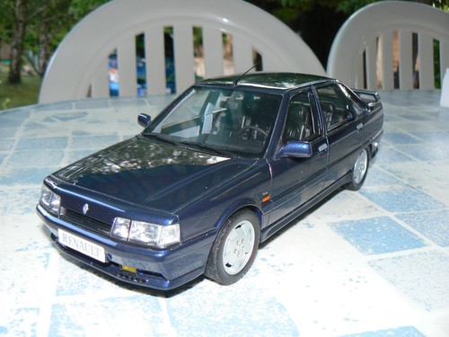 Renault r21 turbo - r21, bleu