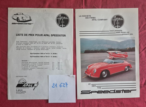 21627 apal speedster - apal,