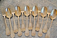 6+6 couverts de table métal