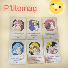 6 cartes Sailormoon S  PC