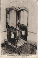 Old postcard Ajaccio House of Napoleon 1st, The Carrier Chair Corsica (1077842)