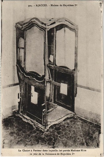 Cpa ajaccio maison - de, napoleon