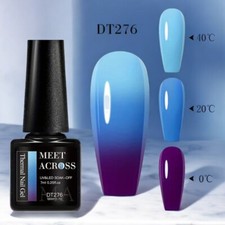 Transform Your Look with Thermal Nail Gel UV LED Soak Off Blue Color Changing