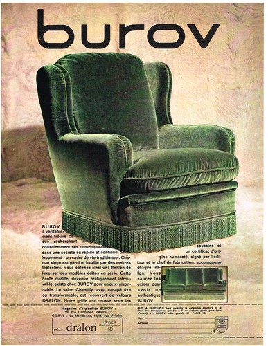 Publicite 1970 burov - 1970,