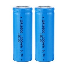 Batterie Lithium 3,7V 18500