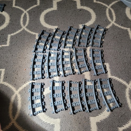 Lego train track curved - lego, 15